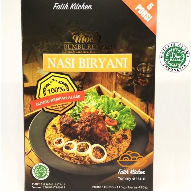 

Nasi Biryani dari Bang Moch