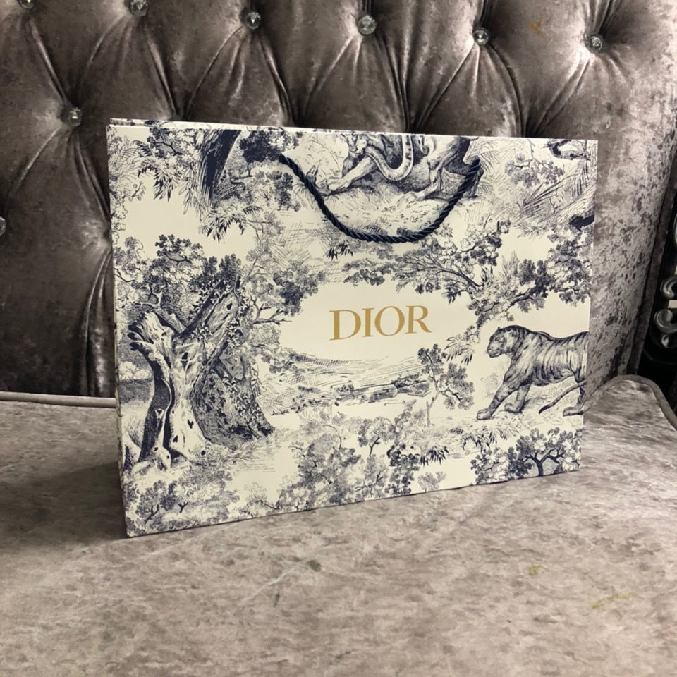 

T10 DIOR Counter New Dior Gift Bag Animal Series Cd Handbag Shopping Bag