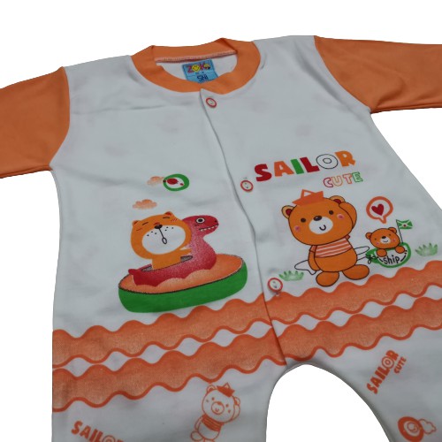 Jumper Bayi Laki Laki Perempuan Piyama Baju Tidur Bayi Katun Zoko