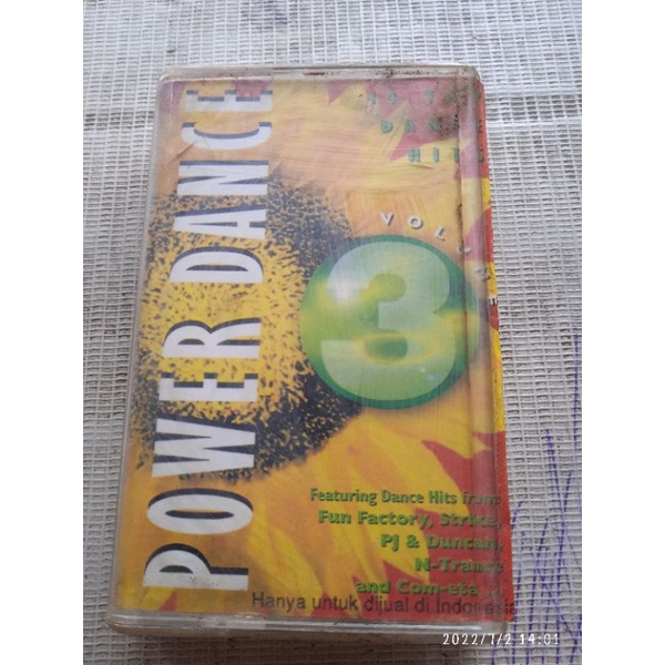kaset pita power dance