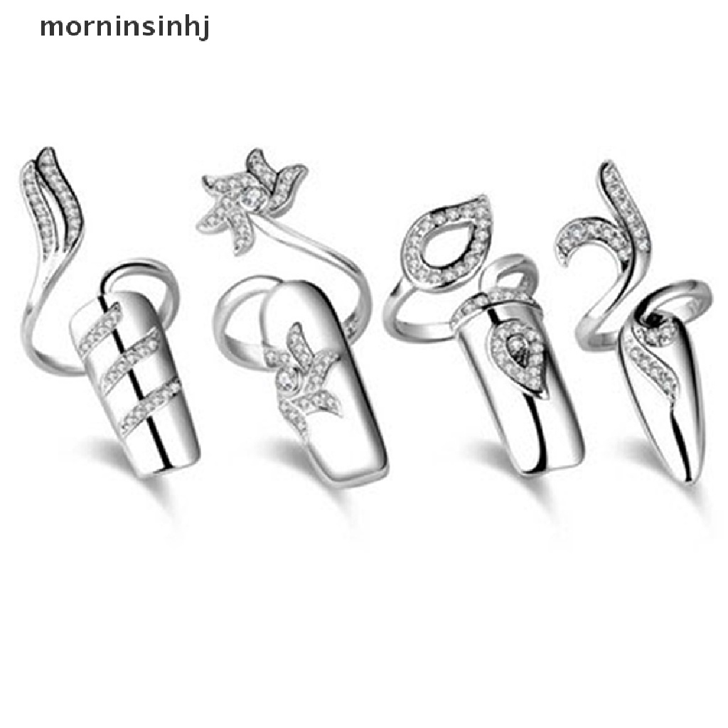 Mornin Set Cincin Kuku Lapis Silver Untuk Pesta