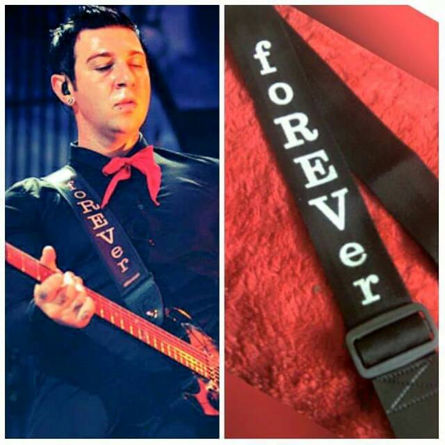 Sabuk Strap Gitar foREVer Bonus Pick A7X