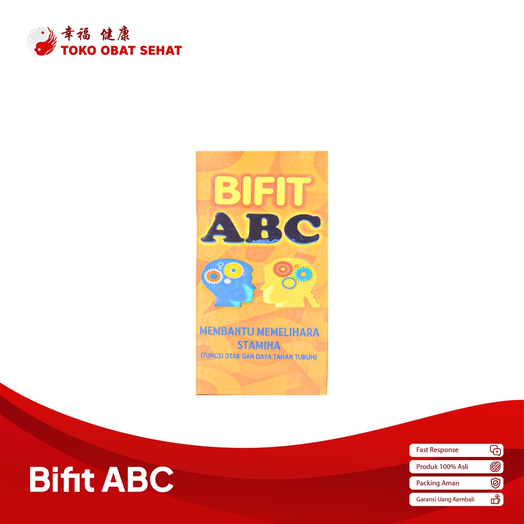 BIFIT ABC vitamin kecerdasan otak - penambah daya ingat dan konsentrasi