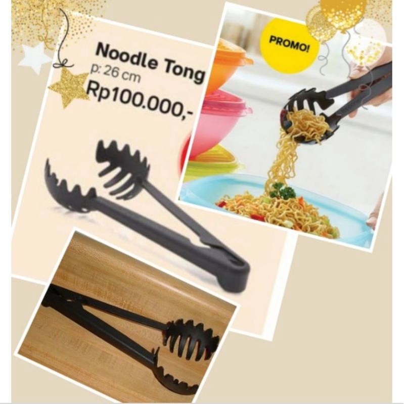Noodle tong tupperware / utensil tupperware