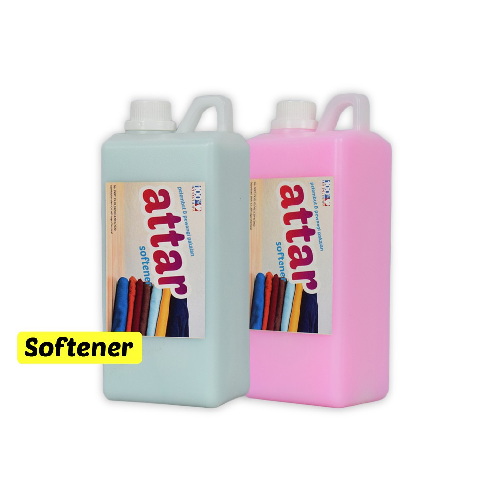 Cuci Gudang Softener Attar 1 Liter - Pelembut Pakaian Laundry LY06dktprX9O7