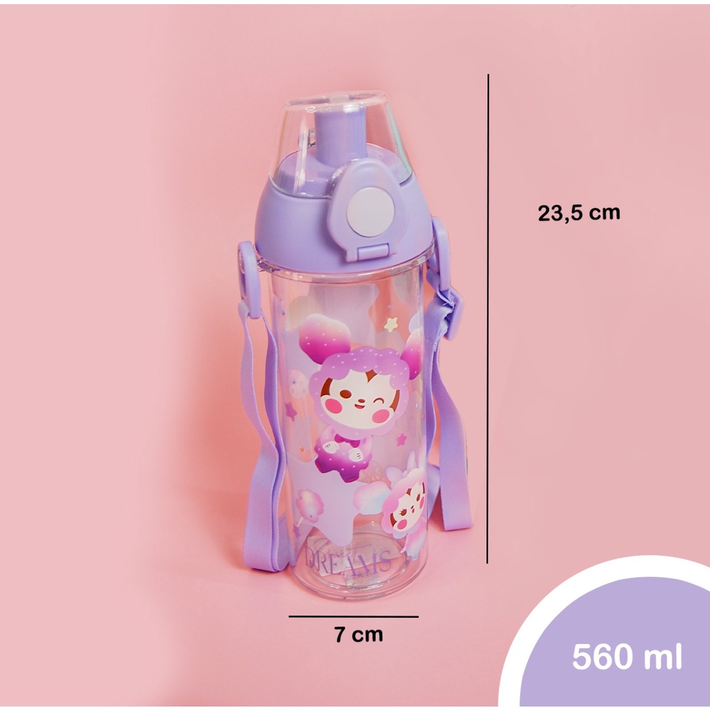 ORIGINAL DISNEY NEW SWEETY TSUM botol minum anak BPA FREE TRITAN