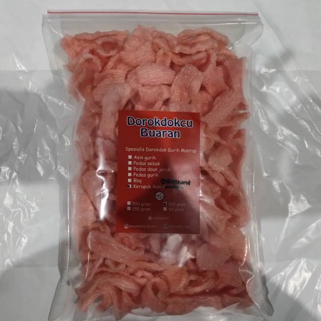 

Kerupuk ikan Original 100 gram