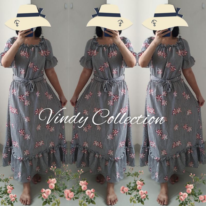 DRESS BUNGA BANGKOK IMPORT