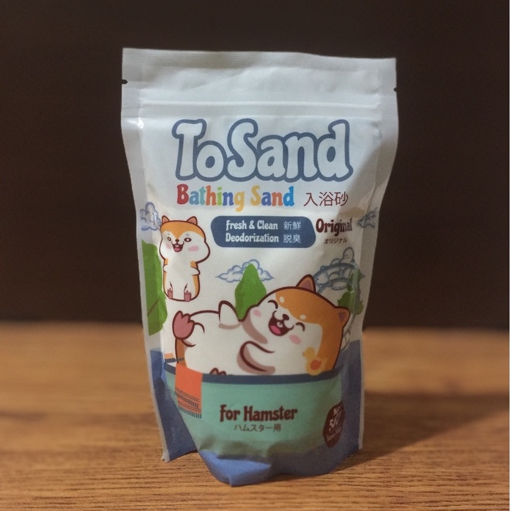 Pasir Mandi Hamster ToSand 500gr free 100gr Bathing Sand All Varian Wangi