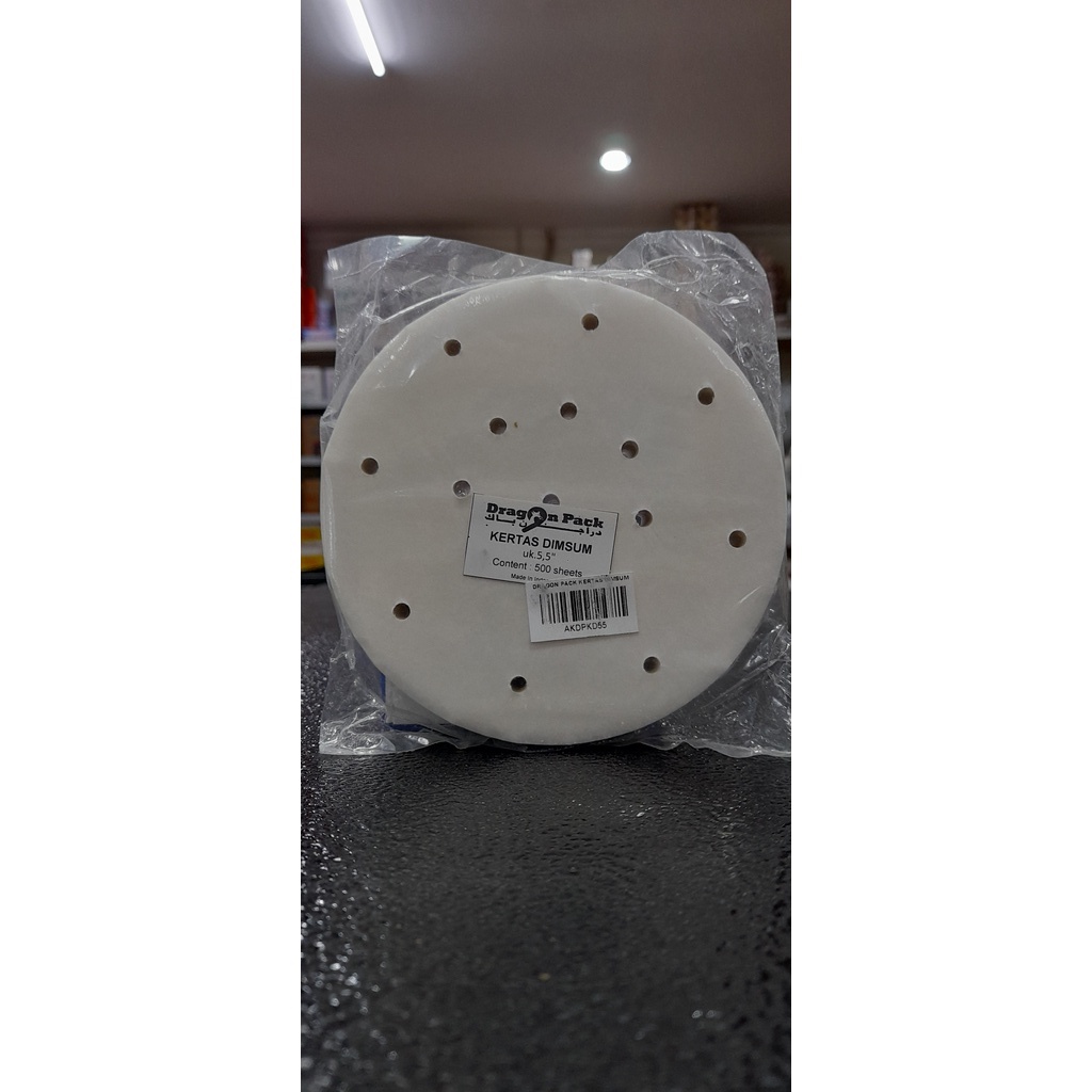 

DRAGON PACK KERTAS DIMSUM 5,5" ISI 500'S