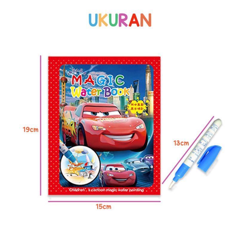 

Buku Mewarnai Magic Book Water Magic coloring book
