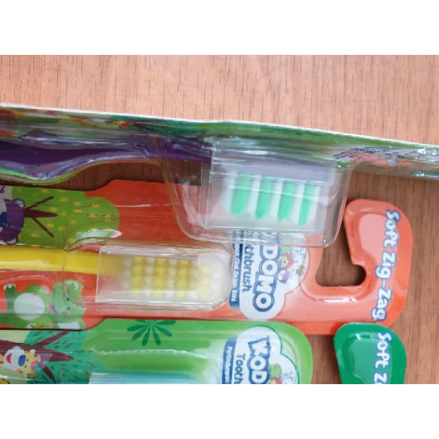 Sikat Gigi Anak KODOMO Tooth Brush Soft Regular Dan Zig Zag Karakter