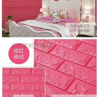 Walpaper Brickfoam motif bata