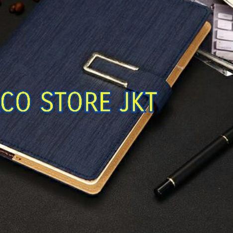 

♝ Buku Catatan Kerja Bisnis Cover Kulit Agenda Notes Binder ✭