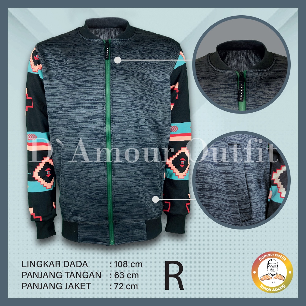 Jaket Bomber Pria, 22 Motif Jaket Distro Premium All Size Jacket Bomber Pria