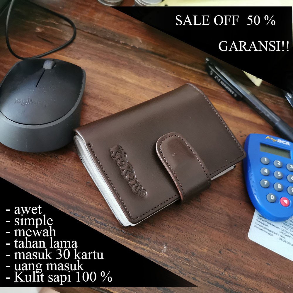 DOMPET KARTU Wanita KULIT ASLI ORIGINAL GIORGIO AGNELLI MIL 656 BLACK SUPER MURAH HITS KEKINIAN I9K5