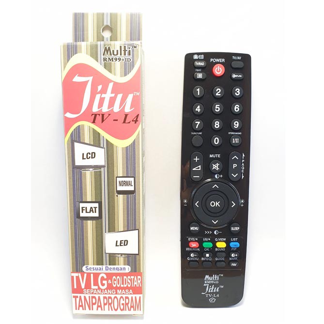 Remote TV LG LED . LCD . TABUNG JITU TV-L4