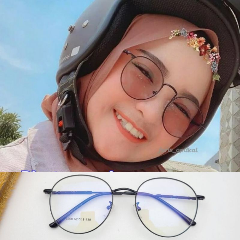 kacamata  PHOTOCROMIC minus antiradiasi (paket frame+lensa) 3260 kacamata