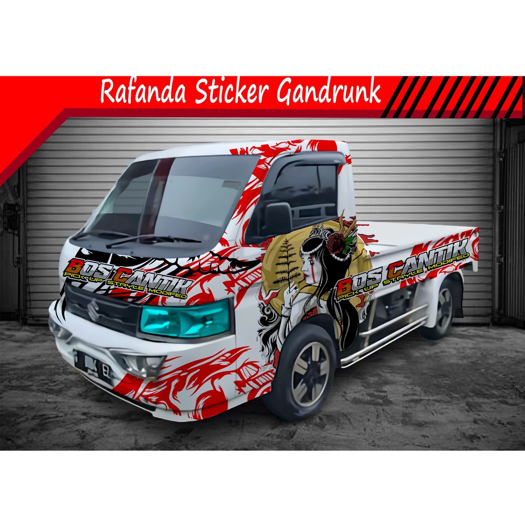 stiker decal PICK UP carry new L300