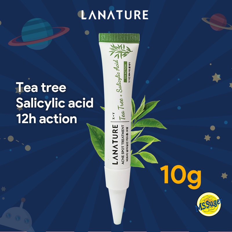 [Ready ORI]LANATURE-tea tree + salicylic acid acne spot 10g