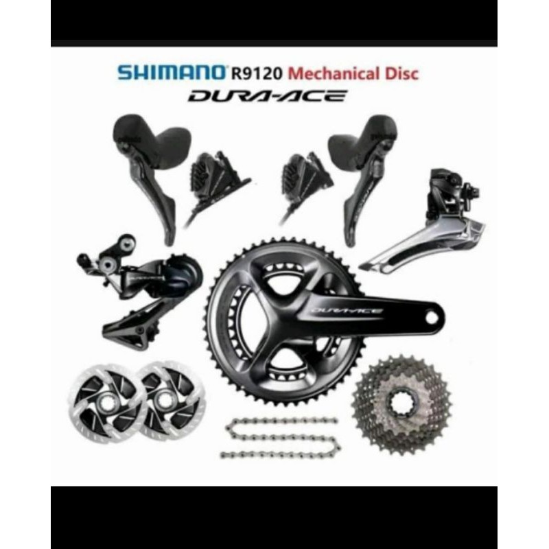 Groupset Shimano Dura Ace R9120 Hydraulic Disc Brake