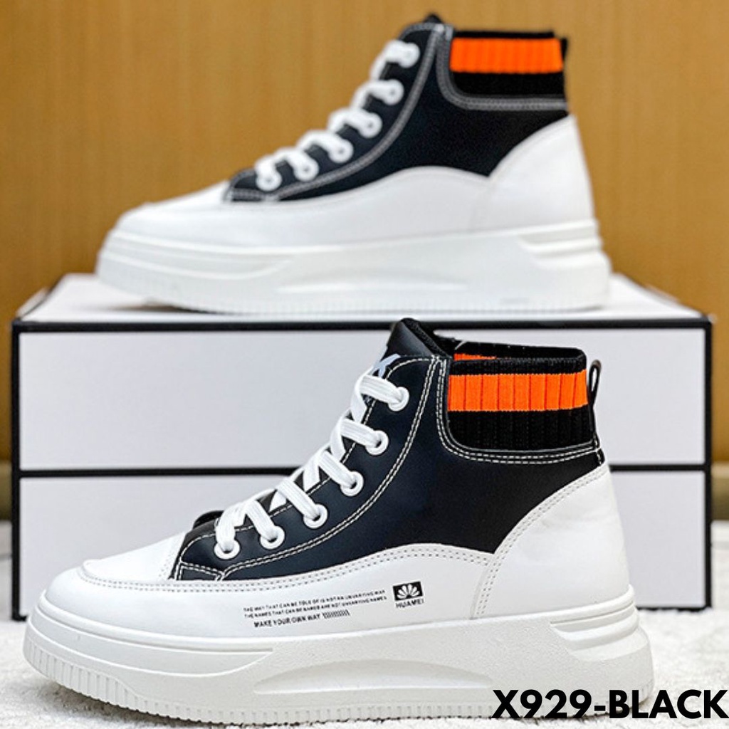 SEPATU SNEAKERS WANITA POPULER AIRPORT STYLE BAHAN PU QUALITY IMPORT 929