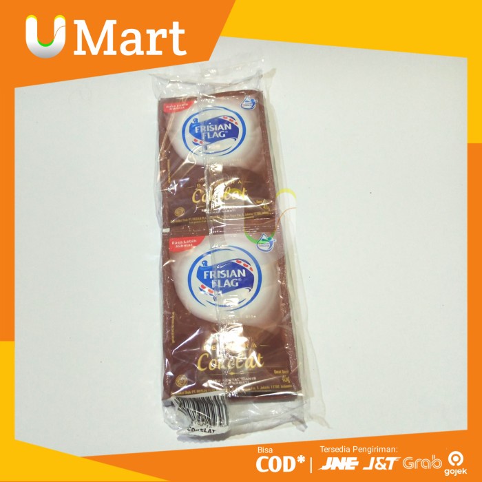 

U Mart - Susu Bendera Coklat SACHET Frisian Flag Kental Manis