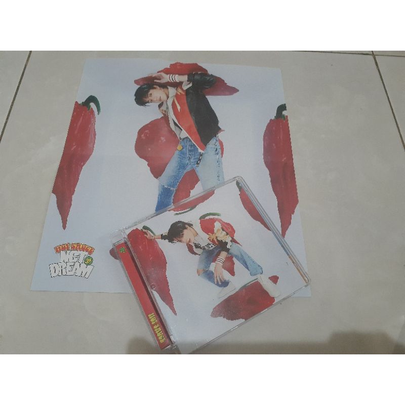 Official album NCT DREAM HOT SAUCE JEWEL JENO COVER POSTER