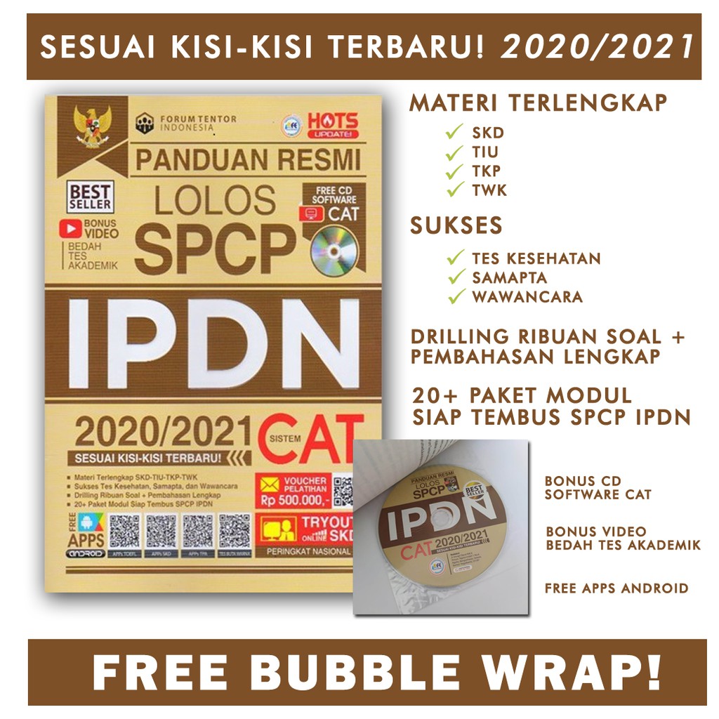 READY STOCK 2021 2021 PANDUAN RESMI LOLOS SPCP IPDN READY STOCK 2021 2021 PANDUAN RESMI LOLOS SPCP IPDN