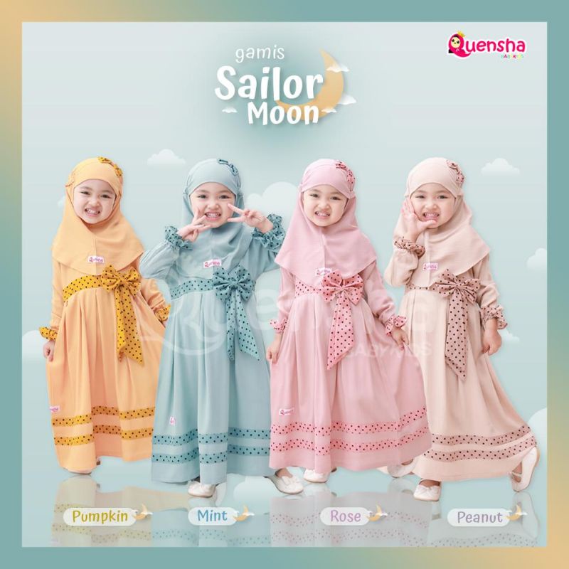 gamis anak sailormoon by Queensha