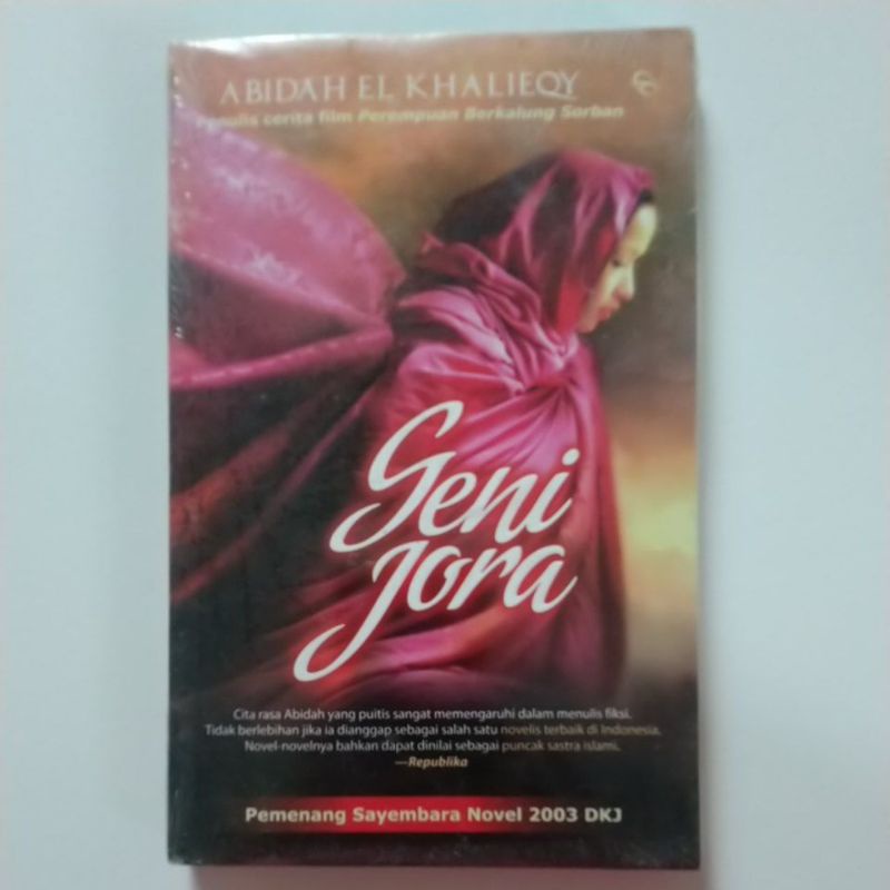 Buku Novel - Geni Jora