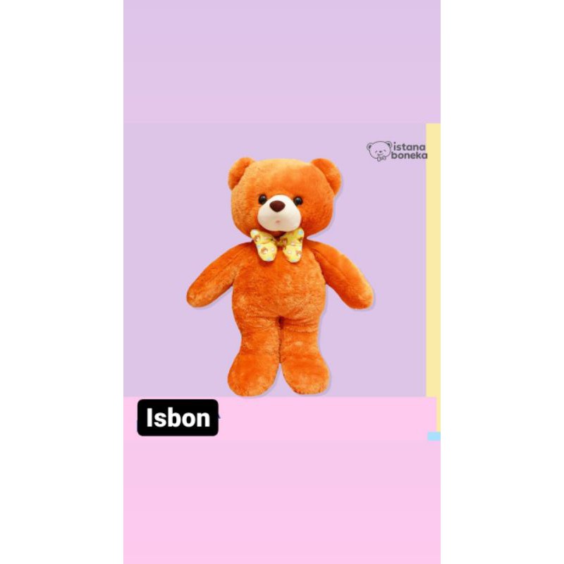 boneka isbon / boneka teddy bear / boneka beruang (cippi bear)