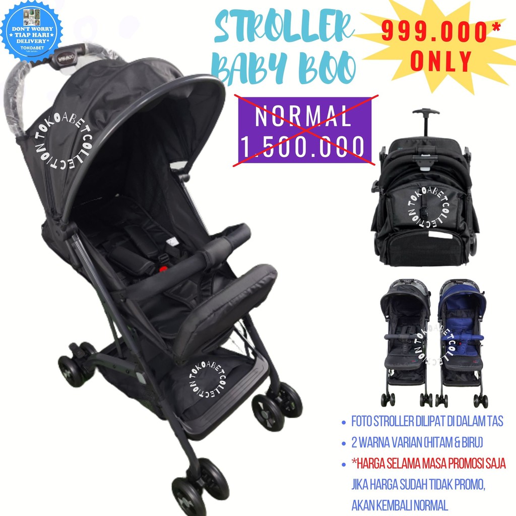 STROLLER BABYBOO KOREA Kereta Dorong Anak Model LIPAT RINGAN KUAT