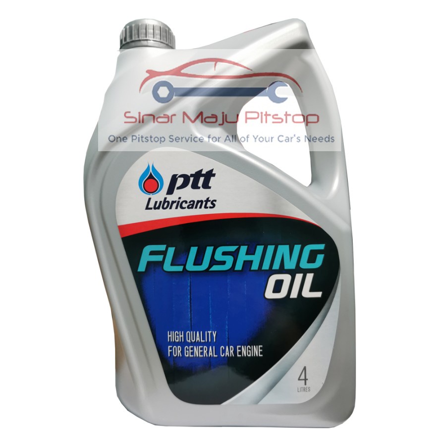 Jual PTT Flushing Oil 4 LITER Oli Flush Pembersih Mesin Mobil Bensin