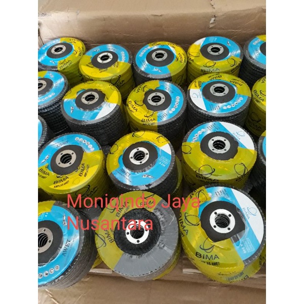 Amplas susun Bima Grit /Flap Disc Bima #60 80 120 150 180 240
