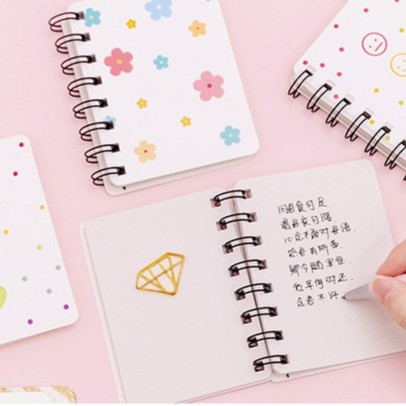 

STICKEY NOTE KARAKTER BUKU MEMO 8 RING MURAH STICKY NOTE NOTEBOOK MINI