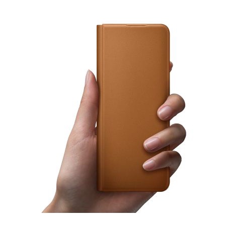 SAMSUNG Leather Flip Cover Galaxy Z Fold3 5G Case Original