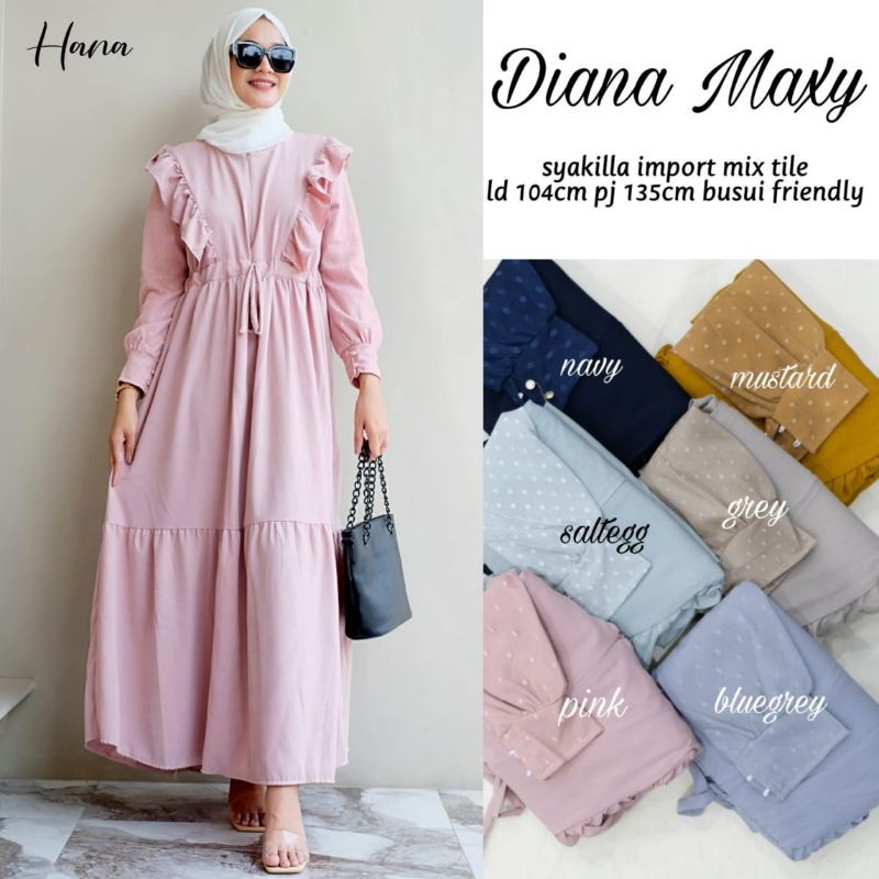 DIANA MAXY BAHAN SHAKILA IMPORT MIX TILE LD 104 PB 135 BUSUI FRIENDLY