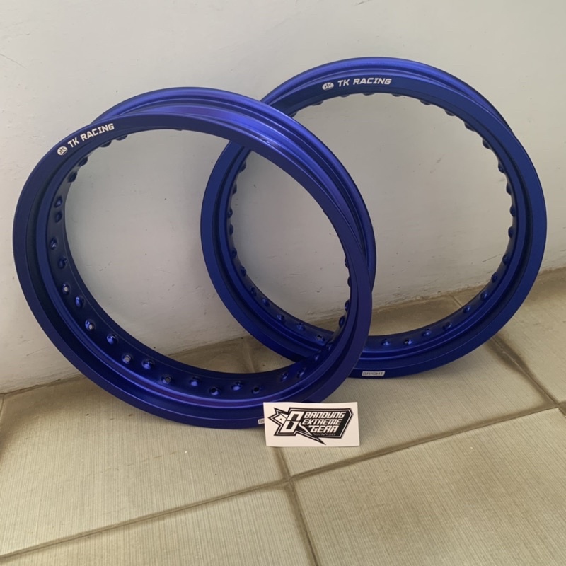 VELG TK RACING JAPAN RING 17 HOLE 36 LEBAR 300/350 BIRU WR 155 R