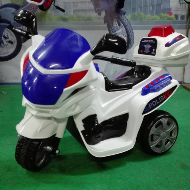 MAINAN ANAK MOTOR AKI TORNADO POLISI YOTTA TOYS