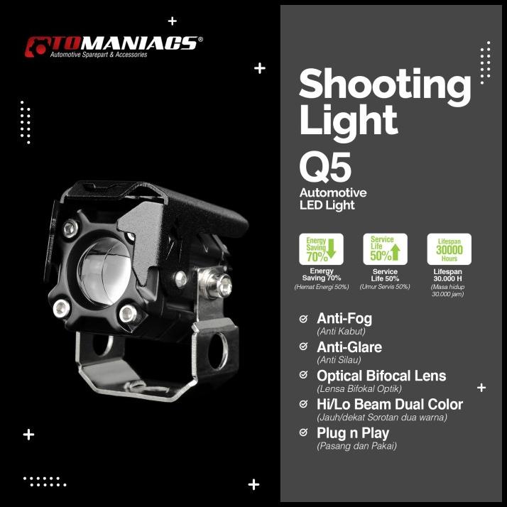 Lampu Sorot / Tembak Led Luminos Q5