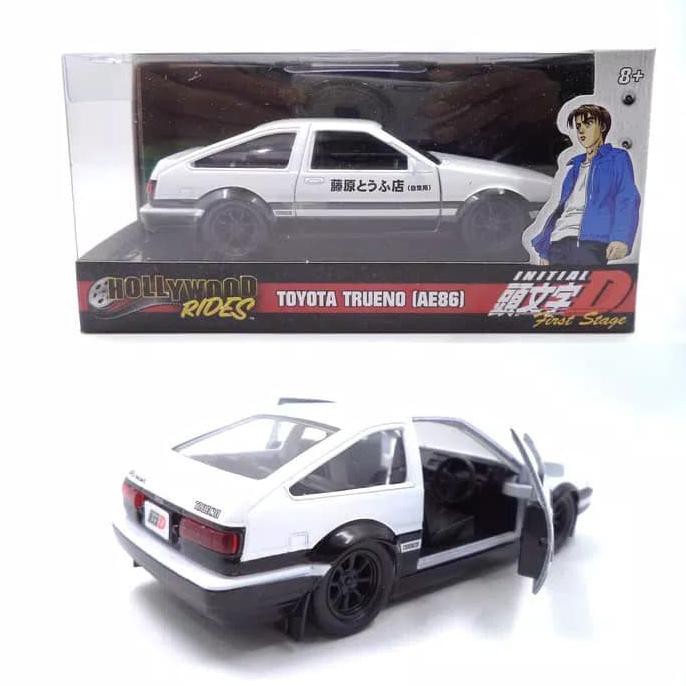 diecast jada 1/32 toyota AE86 trueno initial D Hollywood rides