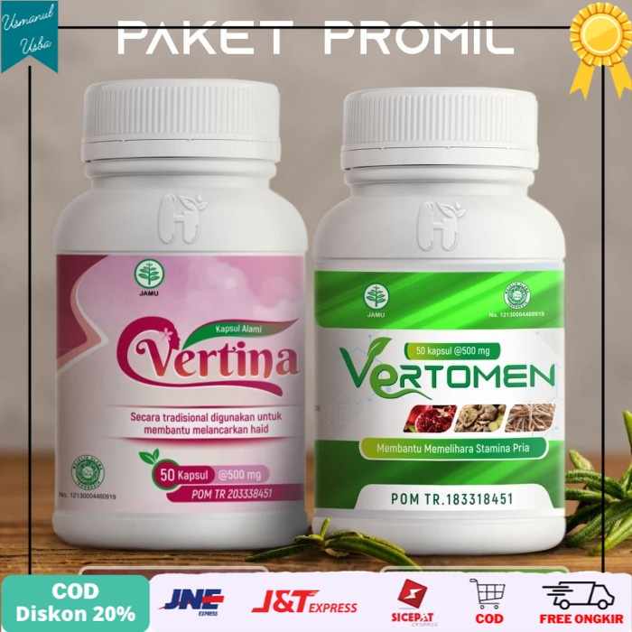 

◾COD◾ Paket Kesuburan Penyubur Kandunga Wanita dan Sperma Pria Program Hamil
