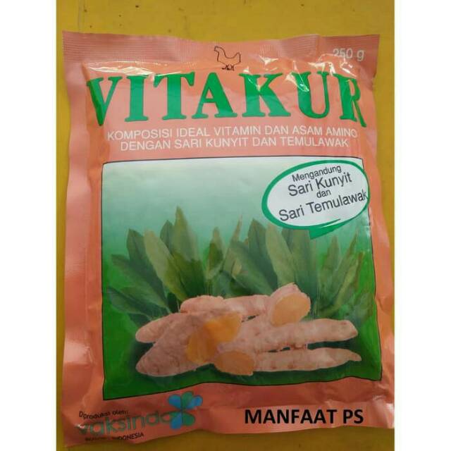 Vitakur 250 Gram Vitamin Herbal Untuk Hewan Shopee Indonesia