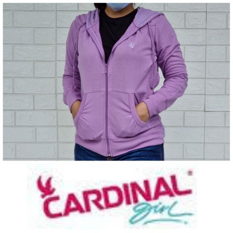 Jaket Cardinal Wanita Ungu Muda Original 100%