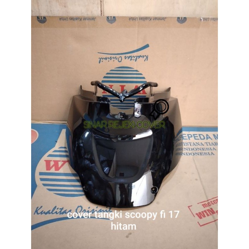 Cover Tutup Tangki Bawah Jok SCOOPY FI ESP NEW K93 DONAT 2017 2018 2019 2020 kualitas seperti ori