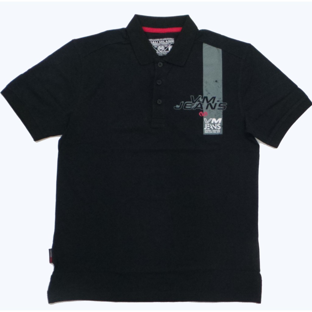 Viali Milano Polo Shirt Pria Lengan Pendek