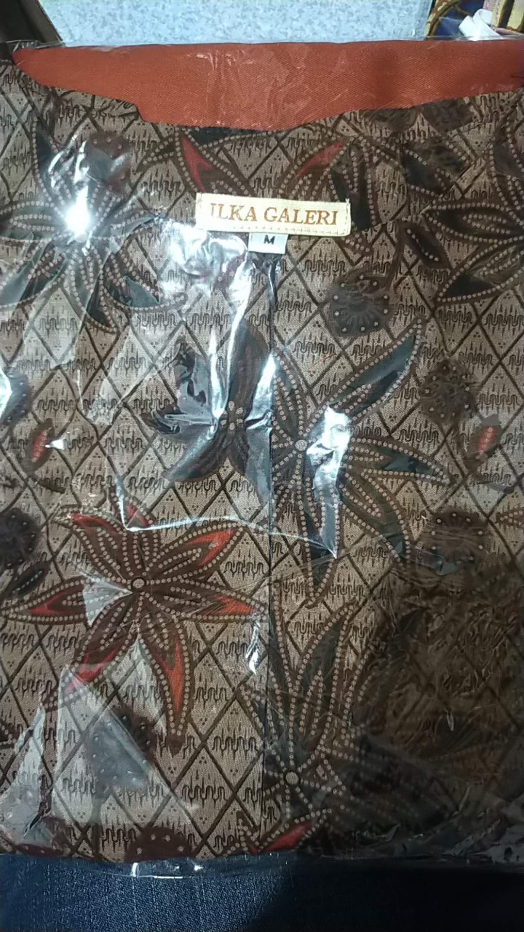 Atasan Batik Wanita Floral Polos 0831