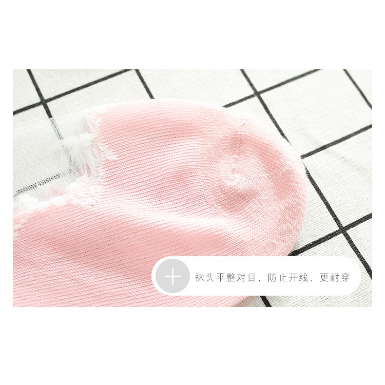 KK-31 kaos kaki summer musim panas cotton socks transparan korea japan jepang