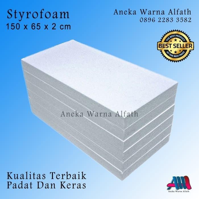 

Art Paper Styrofoam Sterofoam Lembaran Uk.150 X 65 X 2 Cm